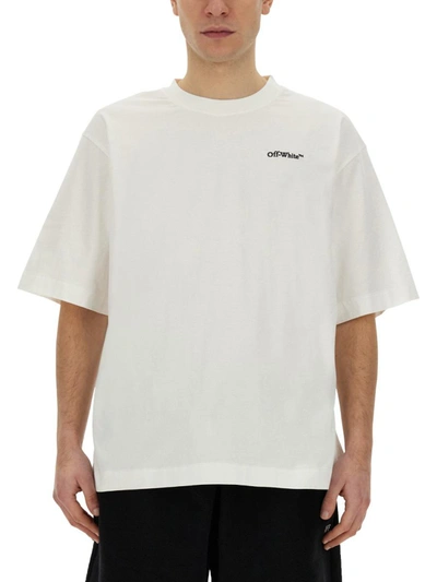 Shop Off-white T-shirt With Logo