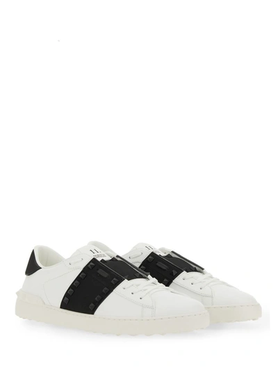 Shop Valentino Garavani "rockstud" Sneaker In White