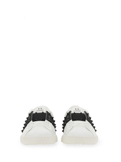 Shop Valentino Garavani "rockstud" Sneaker In White