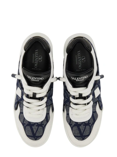 Shop Valentino Garavani Low-top Sneaker "one Stud Xl" In Multicolour