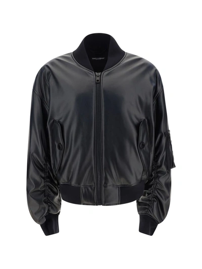 Shop Dolce & Gabbana Jackets In Nero