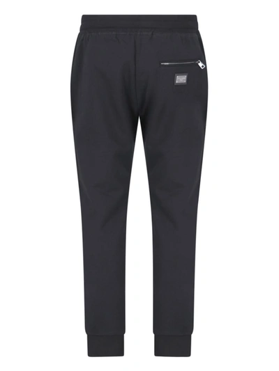 Shop Dolce & Gabbana Trousers In Black