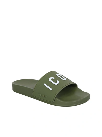 Shop Dsquared2 Sandals In Green