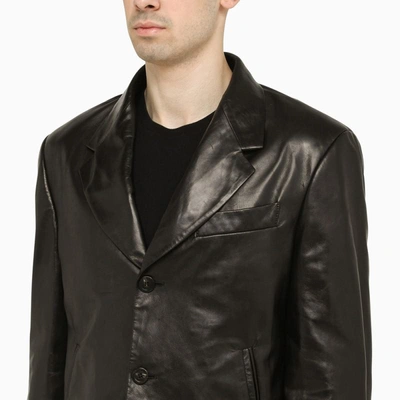 Shop Ferragamo Single-breasted Jacket In Black