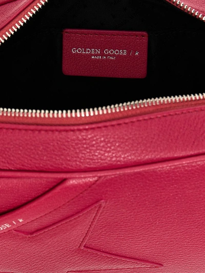 Shop Golden Goose 'star Bag' Crossbody Bag In Fuchsia