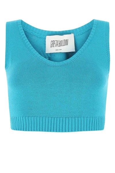 Shop Greta Boldini Shirts In Blue
