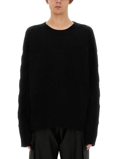 Shop Off-white Oversize Shirt In Black