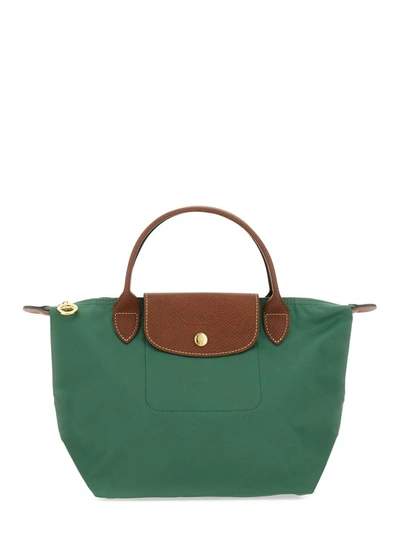 Shop Longchamp Le Pliage Small Bag In Green