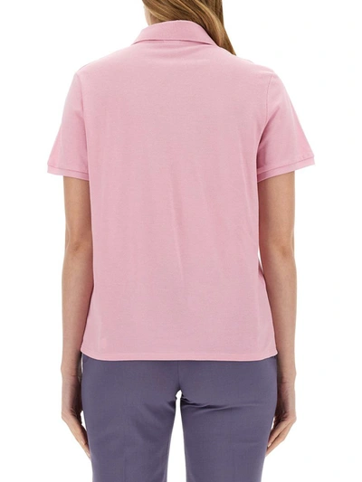 Shop Ps By Paul Smith Ps Paul Smith "zebra" Polo. In Pink