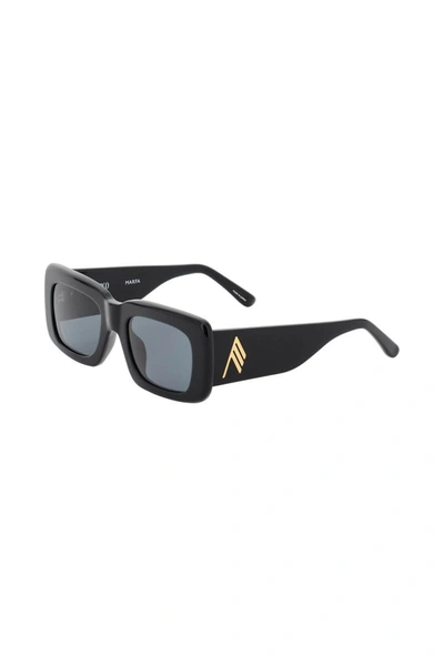 Shop Attico The  'marfa' Sunglasses In Black