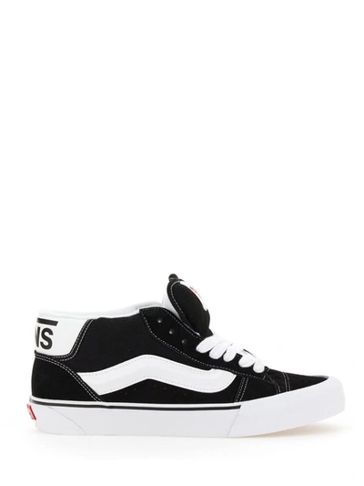 Shop Vans "knu Mid" Sneaker In Black