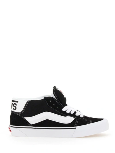 Vans Knu Mid Sneaker In Black