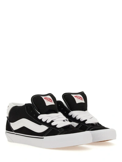 Vans Knu Mid Sneaker In Black