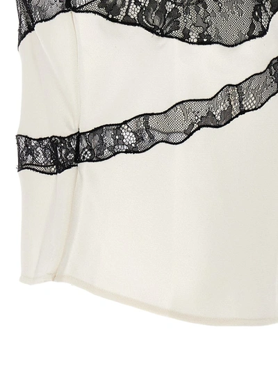 Shop The Andamane 'narcisa' Top In White/black