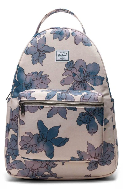 Shop Herschel Supply Co Nova Backpack In Moonbeam Floral Waves