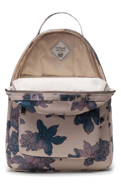 Shop Herschel Supply Co Nova Backpack In Moonbeam Floral Waves