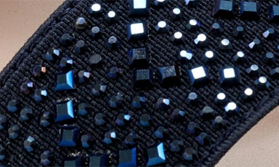 Bandolino Iluvit Wedge Sandal In Dark Blue