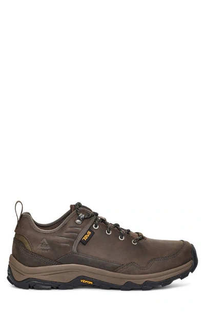 Teva Men's Riva Rp Hiking Shoes In Dark Brown/ Olive In Brown