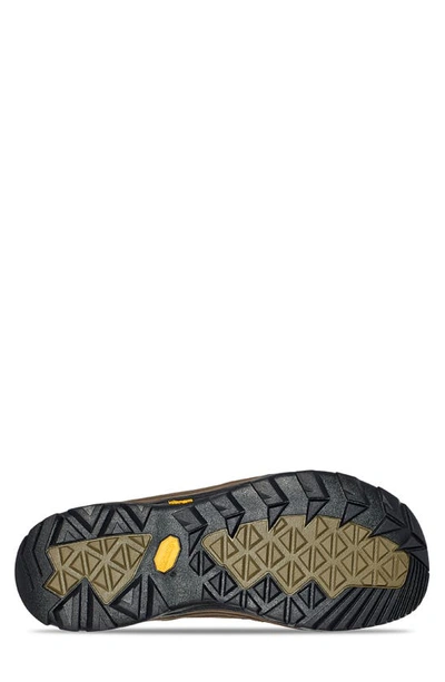Teva Men's Riva Rp Hiking Shoes In Dark Brown/ Olive In Brown