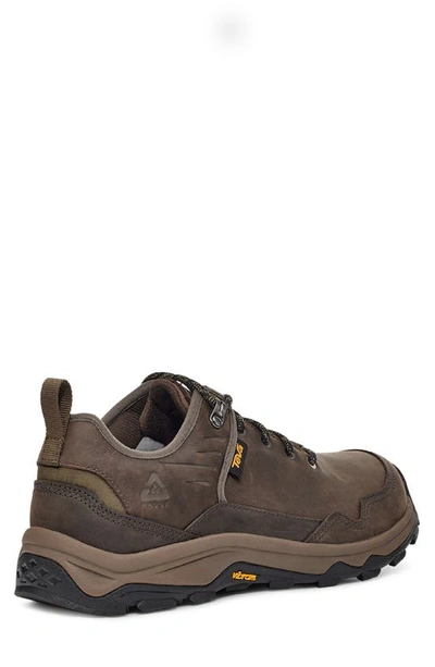 Teva Men's Riva Rp Hiking Shoes In Dark Brown/ Olive In Brown