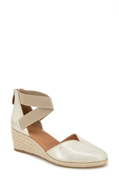 Shop Gentle Souls By Kenneth Cole Orya Espadrille Wedge Sandal In Ice