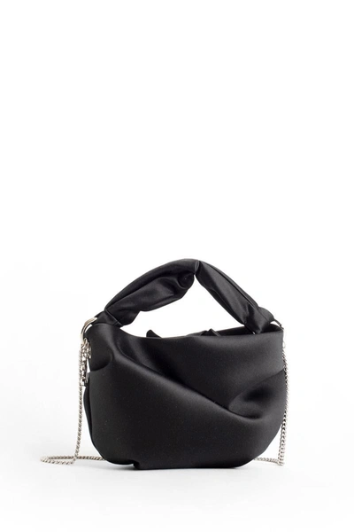 Shop Jimmy Choo Top Handle Bags In Black