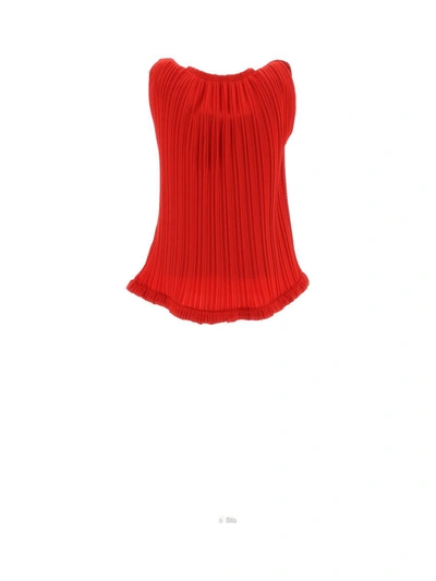 Shop Lanvin Tops In Flame