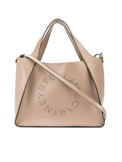 Shop Stella Mccartney Totes Bag In Nude & Neutrals