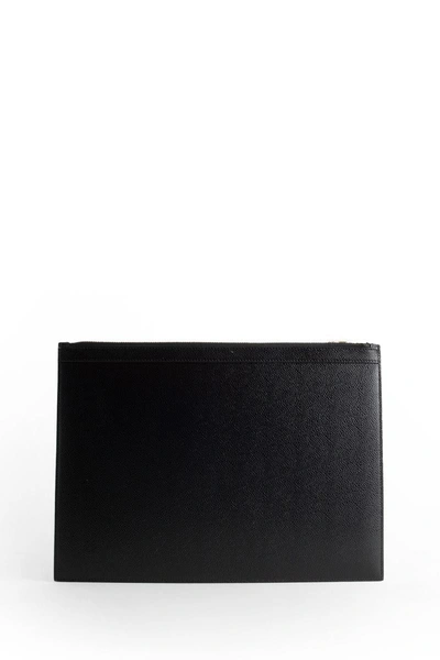 Shop Thom Browne Clutches & Pouches In Black