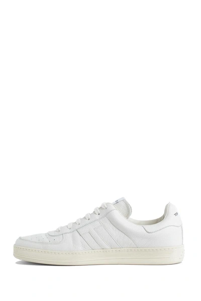 Shop Tom Ford Sneakers In Off-white