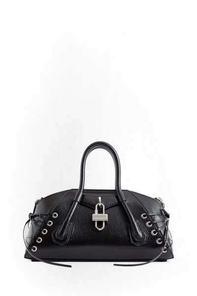 Shop Givenchy Top Handle Bags In Black