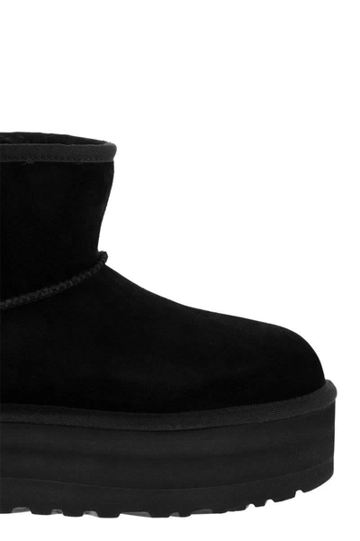 Shop Ugg Classic Mini Platform - Ankle Boot With Platform In Black
