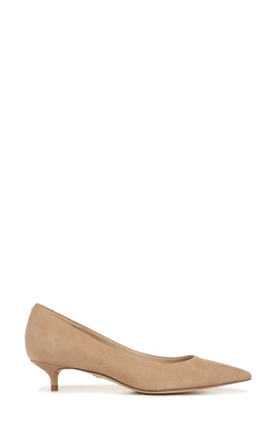 Shop Sam Edelman Franci Kitten Heel Pump In Light Golden Caramel