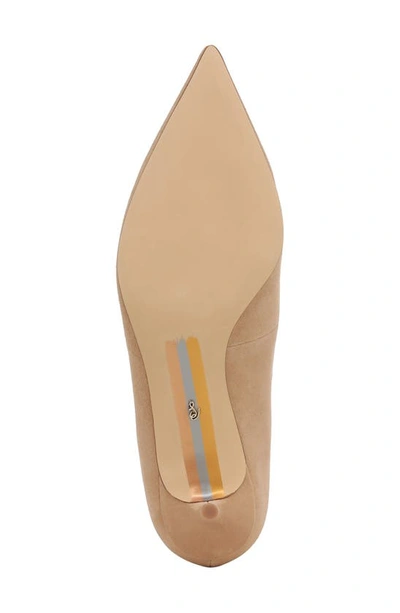Sam Edelman Franci Pointed Toe Pump In Light Golden Caramel