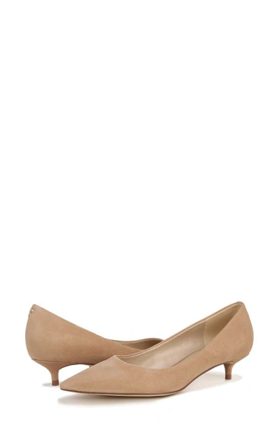 Shop Sam Edelman Franci Kitten Heel Pump In Light Golden Caramel