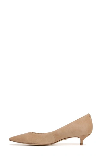 Shop Sam Edelman Franci Kitten Heel Pump In Light Golden Caramel