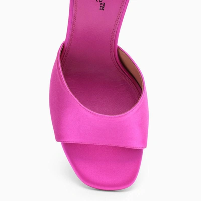 Shop Off-white ™ Fuchsia High Satin Sandal In Pink