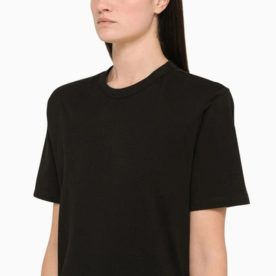 Shop Wardrobe.nyc T-shirt With Shoulder Pads In Black