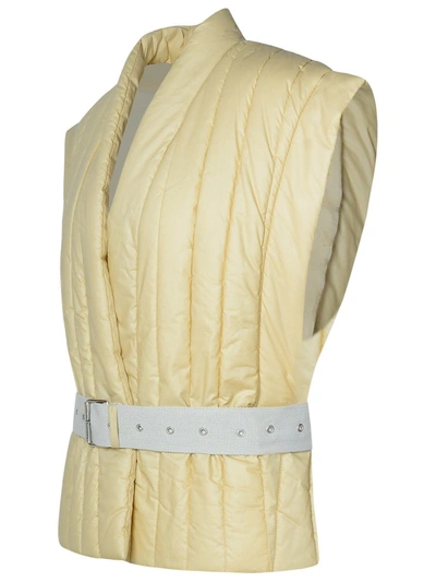 Shop Isabel Marant 'ajali' Ecru Cotton Blend Jacket In Beige