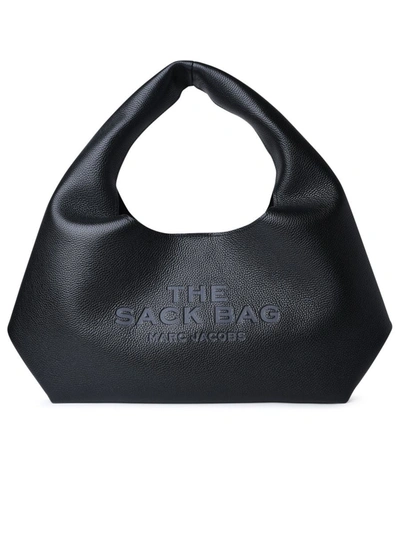 Shop Marc Jacobs 'sack' Black Leather Bag