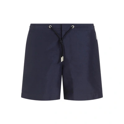 Shop Orlebar Brown Bulldog Drawcord Swim Shorts Swimwear In Blue