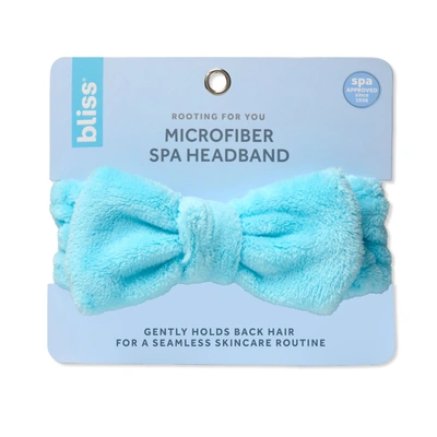 Shop Bliss World Store Rooting For You Spa Headband-blue