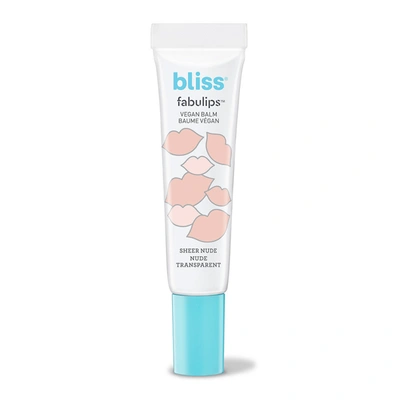 Shop Bliss Sheer Nude Fabulips Lip Balm