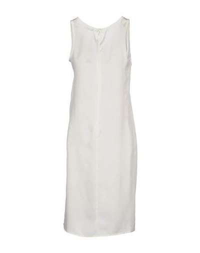 Shop Jil Sander Formal Dress In White