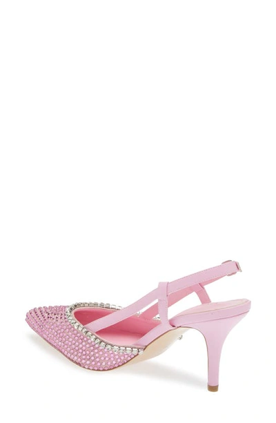 Shop Azalea Wang Sorrell Slingback Pointed Toe Pump In Pink