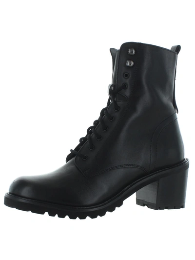 Shop Seychelles Irresistible Womens Leather Lace-up Combat Boots In Black