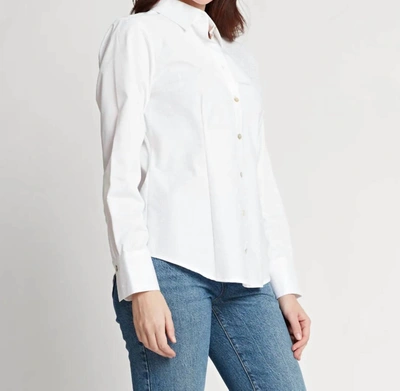 Shop Hinson Wu Long Sleeve Diane Jacquard Top In White