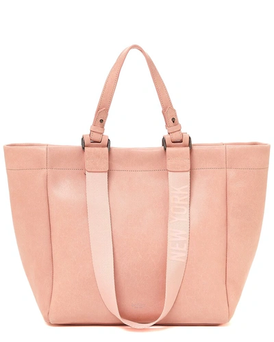 Shop Botkier Bedford Leather Tote In Pink