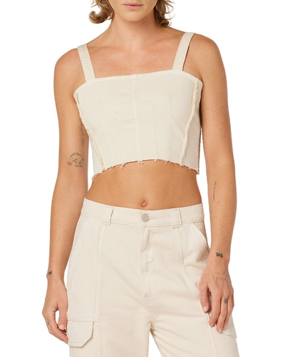 Shop Hudson Jeans Corset Top In White