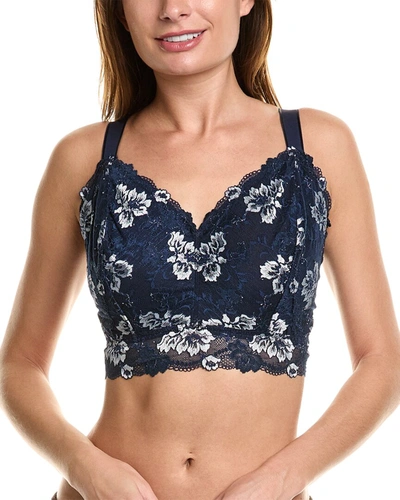 Shop Cosabella Savona Ultra Curvy Bralette In Blue